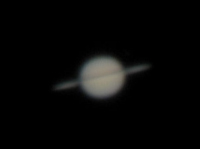 サイパンから見た土星の輪